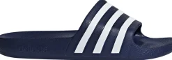 Adidas Adilette Aqua Badesandalen dark blue-weiß