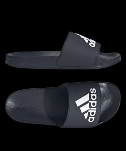 adidas Cloudfoam Adilette Shower Blau Weiss