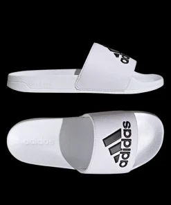 adidas Cloudfoam Adilette Shower Weiss Schwarz