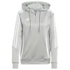 adidas Damen Hoodie Tiro 24 Team Mid Grey / White