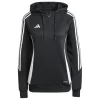adidas Damen Hoodie Tiro 24 Black / White