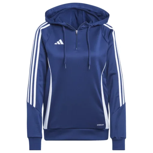adidas Damen Hoodie Tiro 24 Team Navy Blue / White