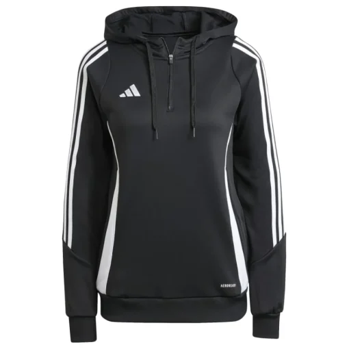 adidas Damen Hoodie Tiro 24 Black / White