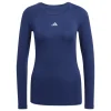 Adidas Damen Langarm T-Shirt Techfit team navy blue 2