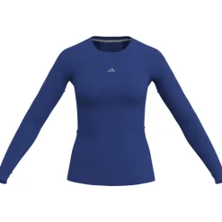 Adidas Damen Langarm T-Shirt Techfit team royal blue