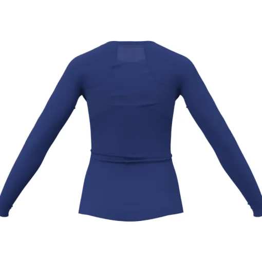 Adidas Damen Langarm T-Shirt Techfit team royal blue