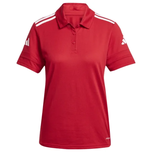 Adidas Damen Polo-Shirt Squadra 25 team power red-white