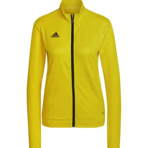 Adidas Damen Trainingsjacke Entrada 22 gelb-schwarz