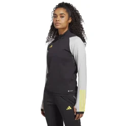 Adidas Damen TrainingstopTiro 23 Competition Black | Team Light Grey