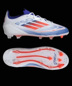 Adidas F50 Pro FG Advancement Kids Weiss Rot
