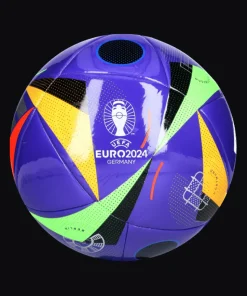 Adidas Fussballliebe Pro Beach Spielball EM 2024 Blau Schwarz Silber