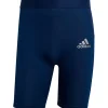 Adidas Herren Short Tights Techfit blau