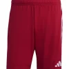 Adidas Herren Shorts Tiro 23 rot-weiß