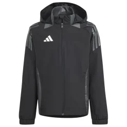 adidas Kinder Allwetterjacke Tiro 24 Competition Black / Team Dark Grey