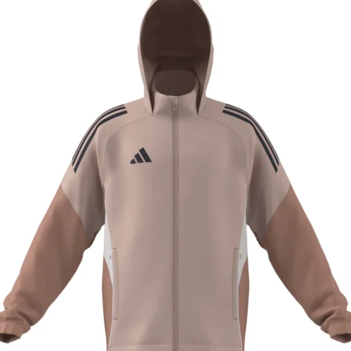 Adidas Kinder Allwetterjacke Tiro 25 Competition blush pink