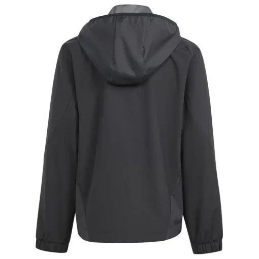 adidas Kinder Allwetterjacke Tiro 24 Competition Black / Team Dark Grey