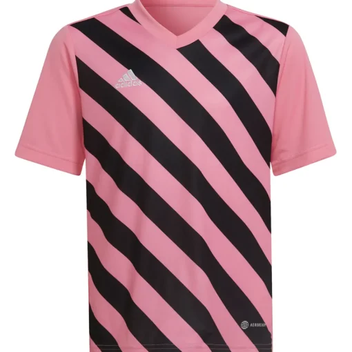 Adidas Kinder GFX Trikot Entrada 22 rosa-schwarz