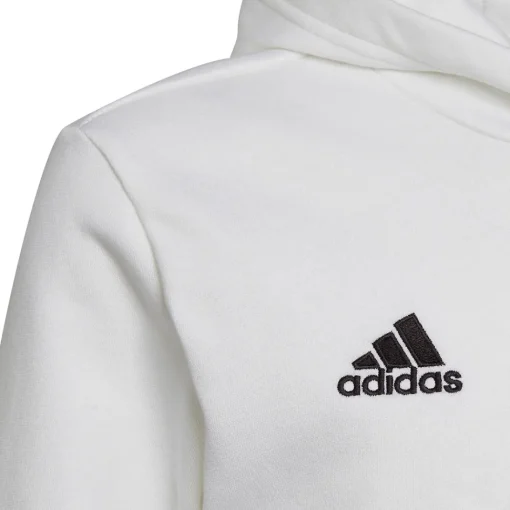 Adidas Kinder Hoodie Entrada 22 weiß-schwarz