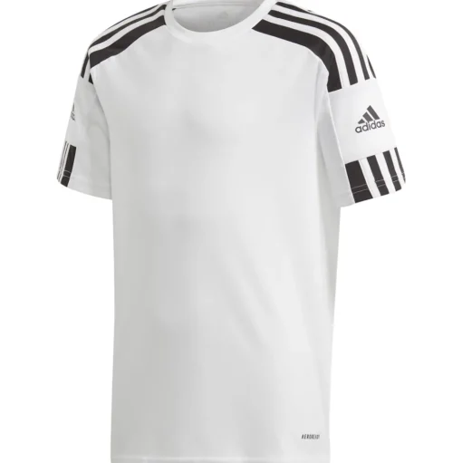 Adidas Kinder Kurzarm Trikot Squadra 21 weiß-schwarz