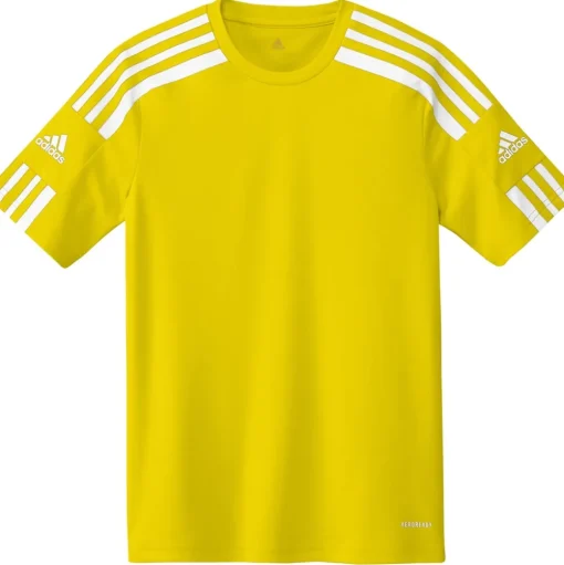 Adidas Kinder Kurzarm Trikot Squadra 21 gelb-weiß