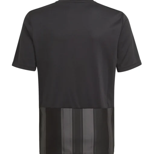 Adidas Kinder Kurzarm Trikot Striped 21 schwarz-grau