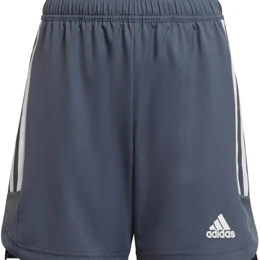 Adidas Kinder MD Shorts Condivo 22 grau-weiß