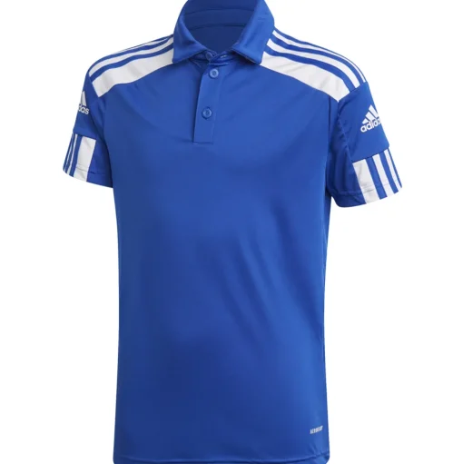 Adidas Kinder Poloshirt Squadra 21 blau-weiß