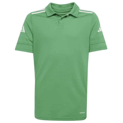 Adidas Kinder Polo-Shirt Squadra 25 team green-white