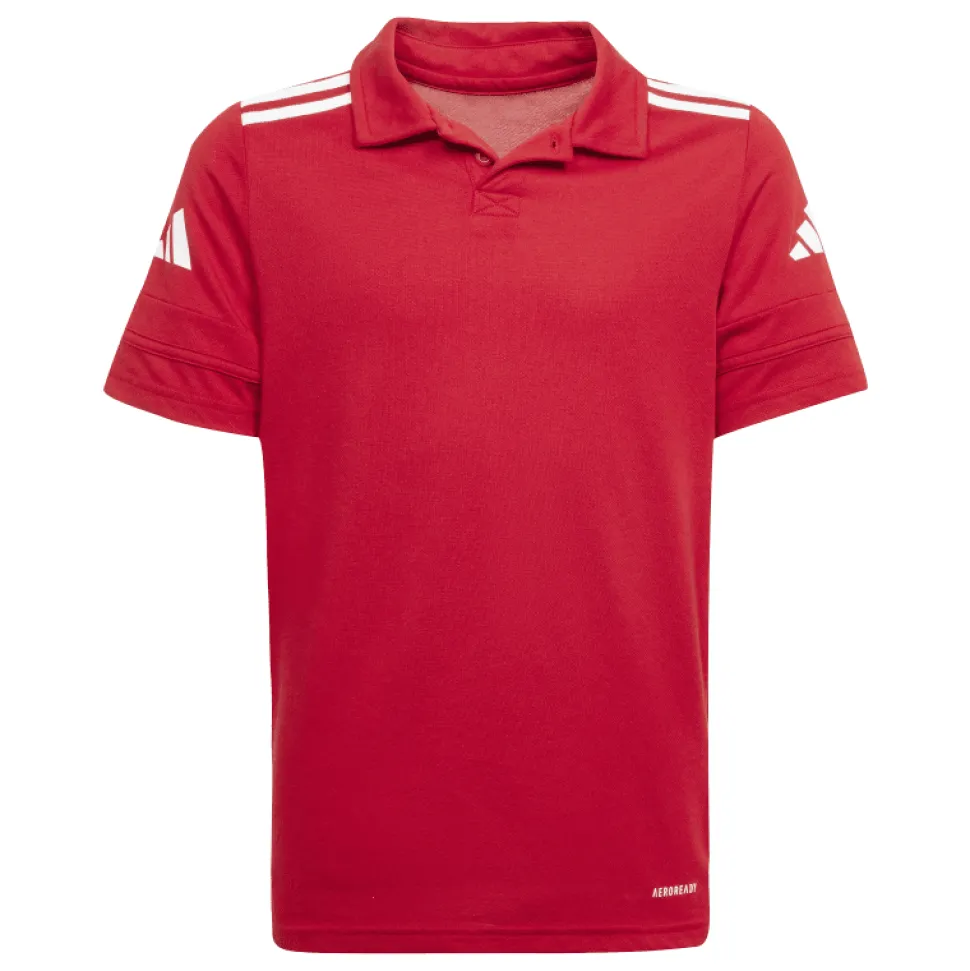 Adidas Kinder Polo-Shirt Squadra 25 team power red-white
