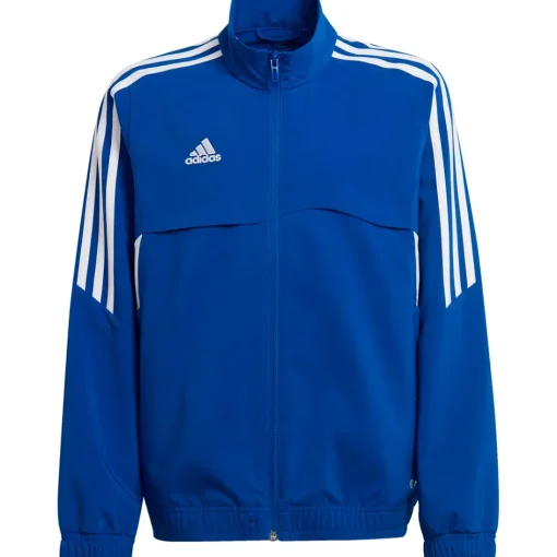 Adidas Kinder Präsentationsjacke Condivo 22 blau-weiß