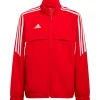 Adidas Kinder Präsentationsjacke Condivo 22 rot-weiß