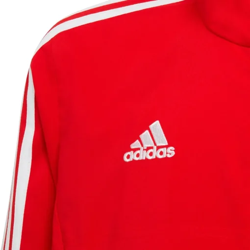 Adidas Kinder Präsentationsjacke Condivo 22 rot-weiß