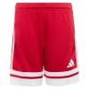 Adidas Kinder Shorts Squadra 25 team power red 2-white