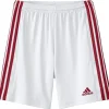 Adidas Kinder Shorts Squadra 21 weiß-rot