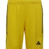Adidas Kinder Shorts Tiro 23 gelb-schwarz