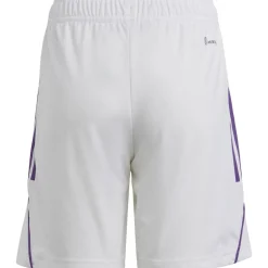 Adidas Kinder Shorts Tiro 23 weiß-lila