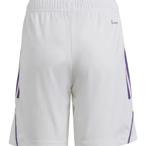 Adidas Kinder Shorts Tiro 23 weiß-lila