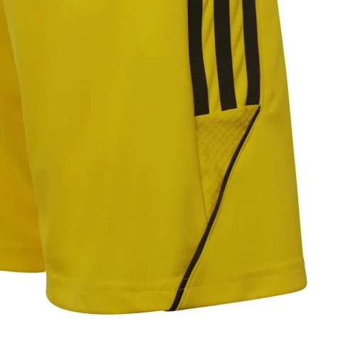 Adidas Kinder Shorts Tiro 23 gelb-schwarz