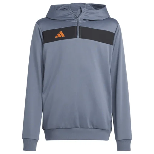 Adidas Kinder Sweat Hoodie Tiro 25 Essentials team onix-super orange