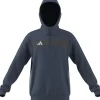 Adidas Kinder Sweat Hoodie Tiro 25 Essentials wonder steel-white