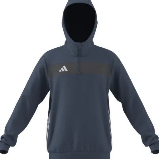 Adidas Kinder Sweat Hoodie Tiro 25 Essentials wonder steel-white