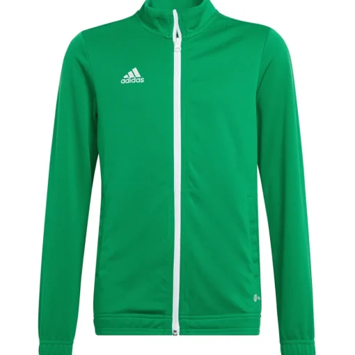 Adidas Kinder Trainingsjacke Entrada 22 grün-weiß