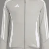 adidas Kinder Trainingsjacke Tiro 24 Team Mid Grey / White