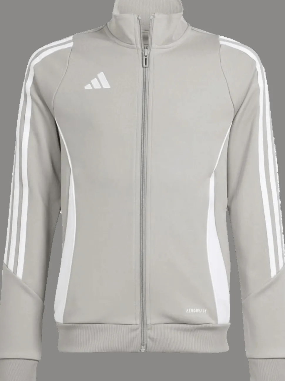 adidas Kinder Trainingsjacke Tiro 24 Team Mid Grey / White