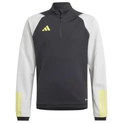 Adidas Kinder TrainingstopTiro 23 Competition Black | Team Light Grey | Impact Yellow