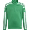Adidas Kinder Trainingstop Squadra 21 grün-weiß