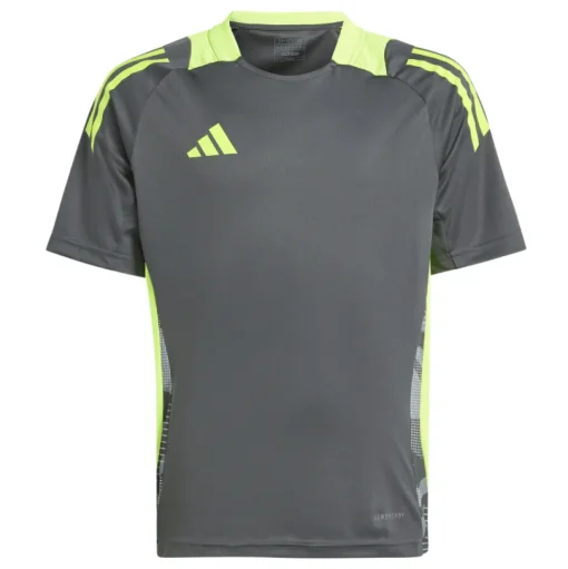 Adidas Kinder Trikot Tiro 24 Competition grey six-lucid lemon