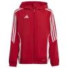 Adidas Kinder Windbreaker Tiro 24 team power red 2-white