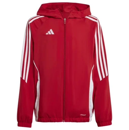 Adidas Kinder Windbreaker Tiro 24 team power red 2-white
