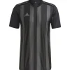 Adidas Kurzarm Trikot Striped 21 schwarz-grau